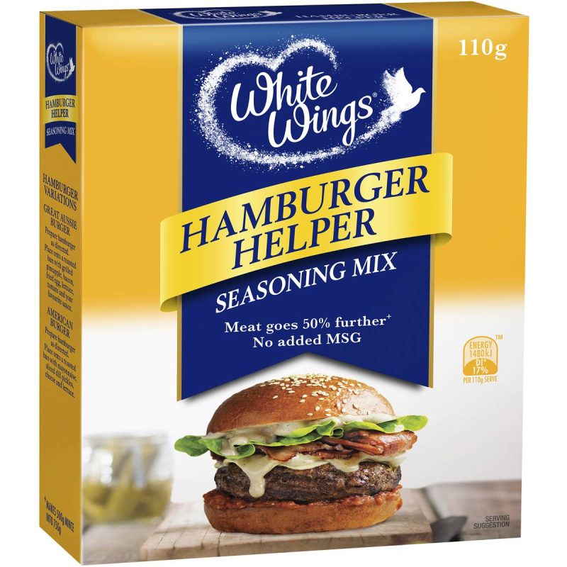 White Wings Hamburger Seasoning Mix 110g