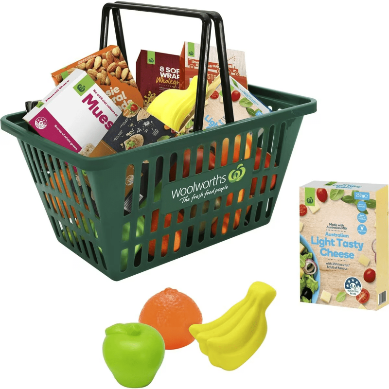 Woolworths Woolies Mini Shopping Basket for Kids