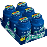 Wrigleys Airwaves Chewing Gum Menthol and Eucalyptus 6 Bottles