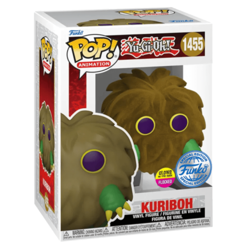 Yu-Gi-Oh! Kuriboh Flocked Glow Pop! Vinyl Figure