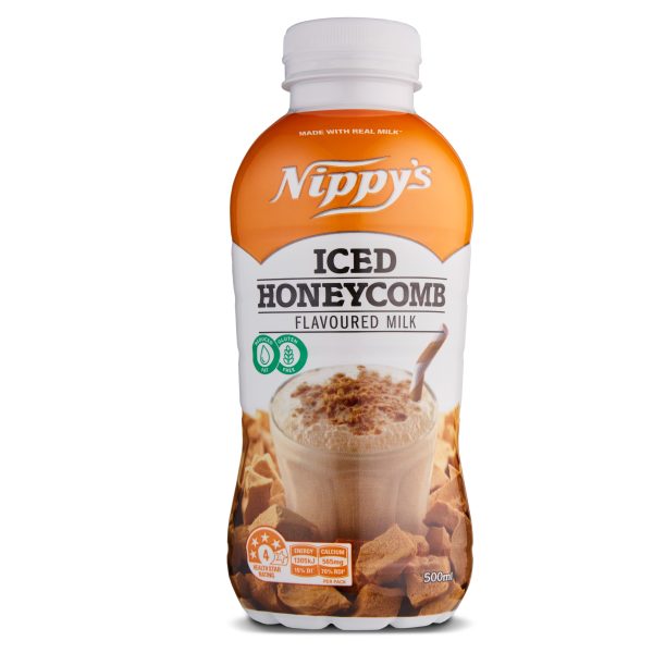 Nippys Iced Honeycomb Flavoured Milk Bottle 500ml X 6 Bottles