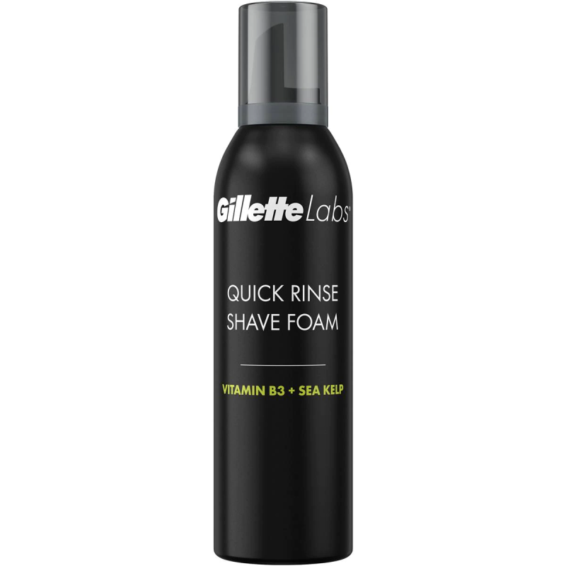 Gillette Labs Quick Rinse Shaving Foam With Vitamin B3 240ml