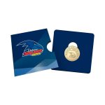 AFL Adelaide Crows $1 One Dollar Gold Coin 2024 Rare Collectors Limited Edition