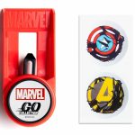 Marvel Go Captain America Venomized Car Launcher Set Vehicle Playset