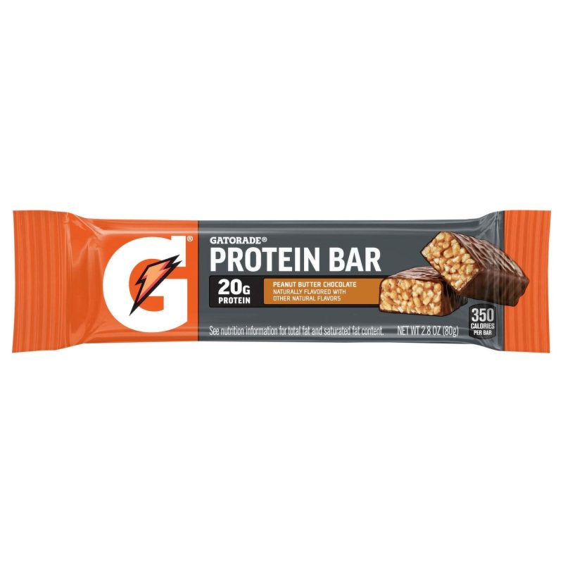 Gatorade Peanut Butter Chocolate Protein Bars 80g X 12 Bars