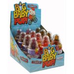 Big Baby Pop Sour Sherbet Lollipop Candy Dip for Kids 30g X 12 Units