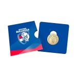 AFL Western Bulldogs $1 One Dollar Gold Coin 2024 Rare Collectors Limited Edition