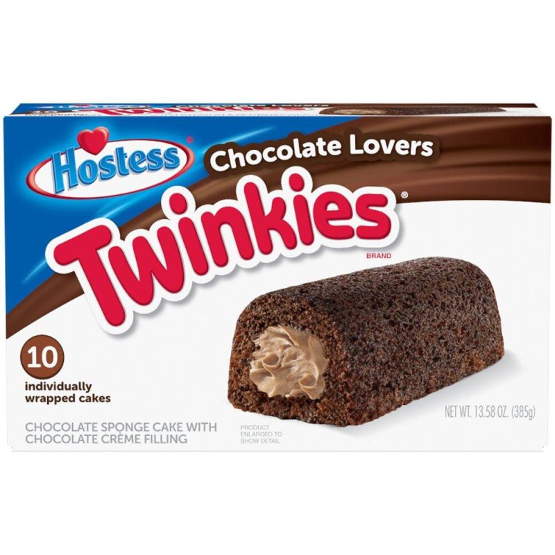 Hostess Twinkies Chocolate Lovers 10 Cake Bars 385g