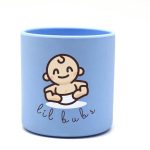 Lil Bubs Baby Feeding Bowls Bib Gift Box Set Blue