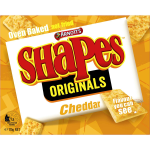 Arnotts Shapes Original Crackers Biscuits Cheddar Cheese Box 175g