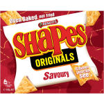 Arnotts Shapes Original Crackers Biscuits Savoury Box 185g