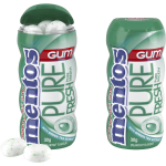 Mentos Pure Fresh Sugarfree Gum Spearmint 30g Bottle X 10 Bottles