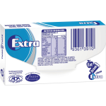 Wrigleys Extra Chewing Gum Peppermint Flavour 14 Pieces X 24 Pack