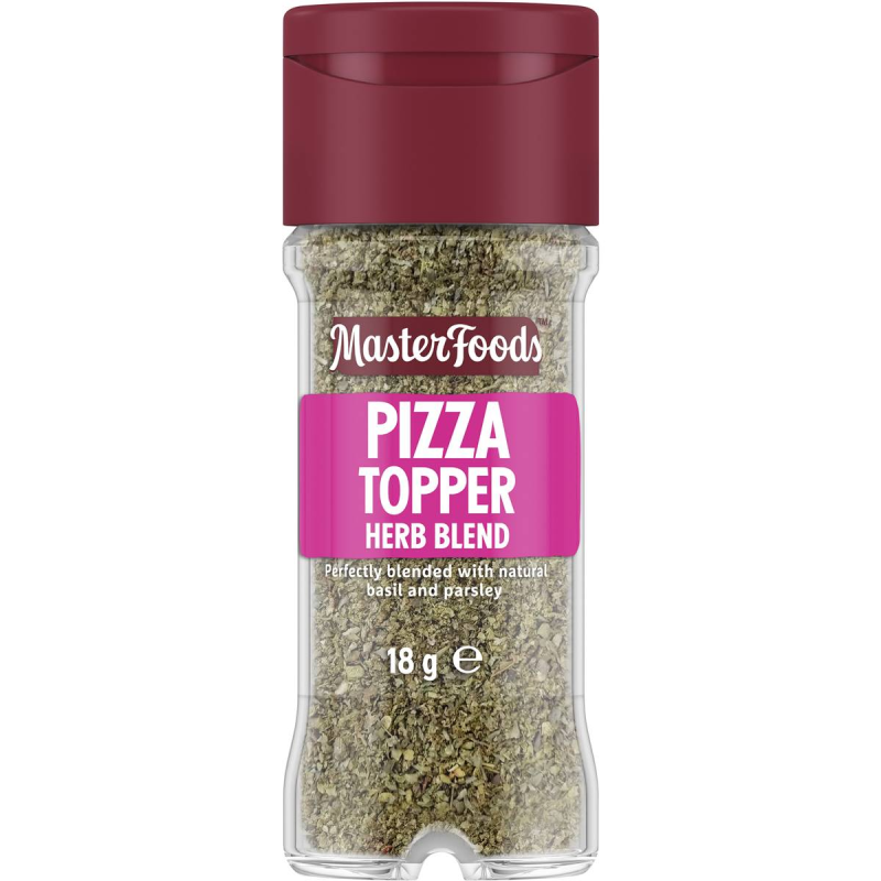 Masterfoods Pizza Topping Herb Blend Seasoning 18g