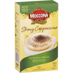 Moccona Coffee Strong Cappuccino Sachets 10 Pack