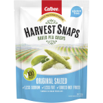 Calbee Harvest Snaps Baked Pea Crisp Snacks Original Salted 93g