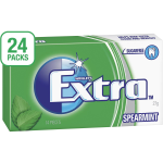 Wrigleys Extra Chewing Gum Spearmint Flavour 14 Pieces X 24 Pack