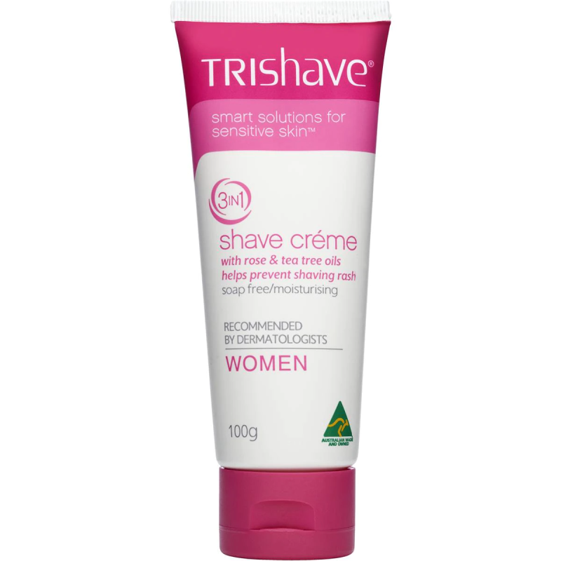 Trishave 3 in 1 Shave Creme Shaving Cream For Women 100g