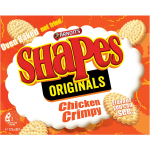 Arnotts Shapes Original Crackers Biscuits Chicken Crimpy Box 175g