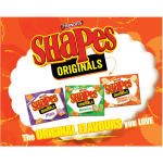 Arnotts Shapes Original Crackers Biscuits Chicken Crimpy Box 175g