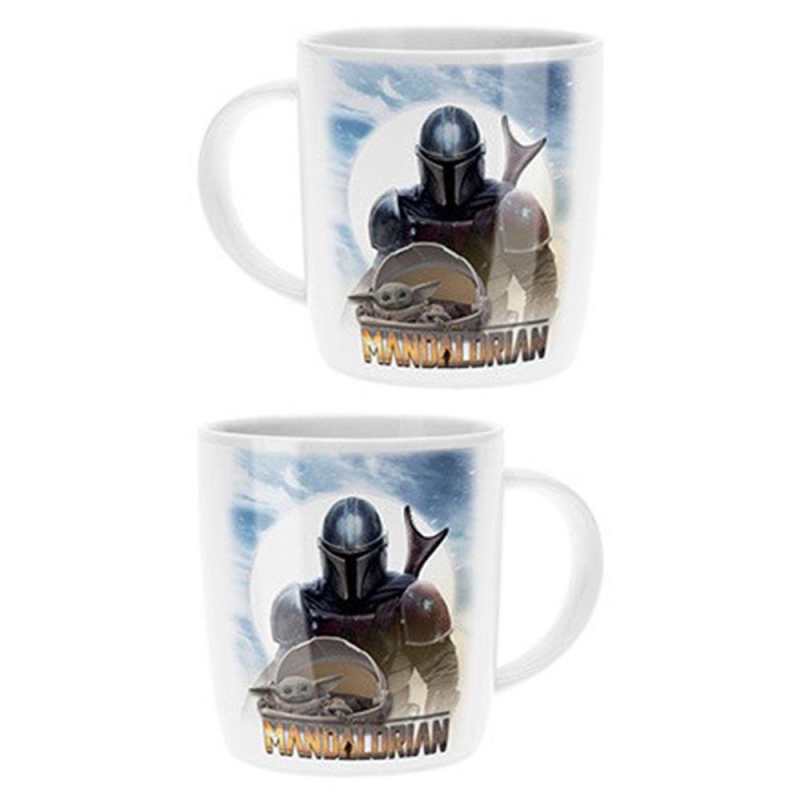 Star Wars The Mandalorian and Child Grogu Mug 400ml