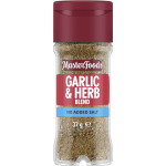 Masterfoods Garlic and Herb Blend No Added Salt Seasoning 37g