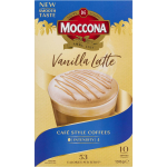 Moccona Coffee Vanilla Latte Sachets 10 Pack