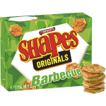Arnotts Shapes Original Crackers Biscuits Barbeque BBQ Box 175g
