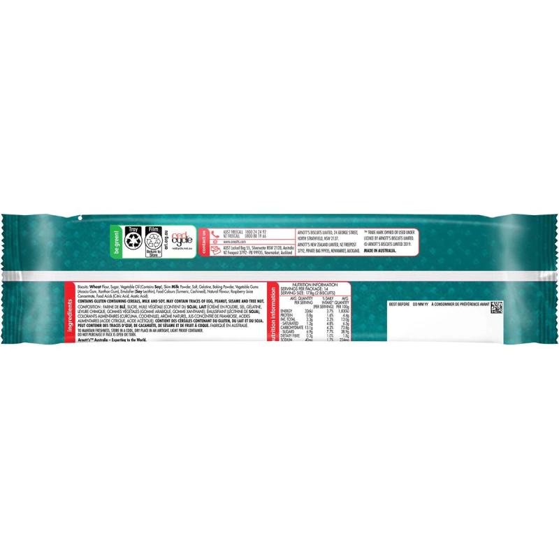 Arnotts Tic Toc Biscuits 250g