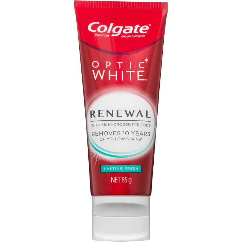 Colgate Optic White Renewal Lasting Fresh Teeth Whitening Toothpaste 85g