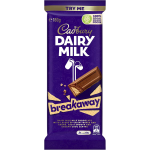 Cadbury Dairy Milk Breakaway Crispy Wafers Chocolate Block 180g