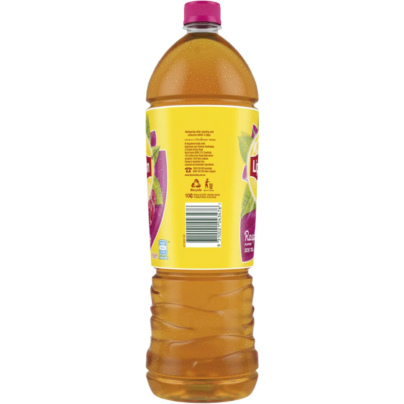Lipton Raspberry Ice Tea Iced Flavour Drink 1.5L
