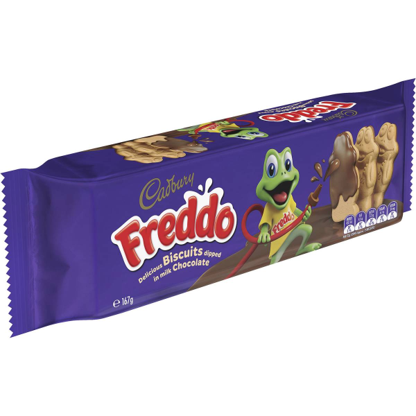 Cadbury Freddo Chocolate Biscuits Pack 167g