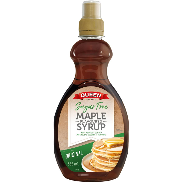 Queen Sugar Free Maple Syrup Original 355ml
