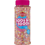 Dollar Sweets Rainbow 100s and 1000s Sprinkles Cake Decorating Topping Jar 155g