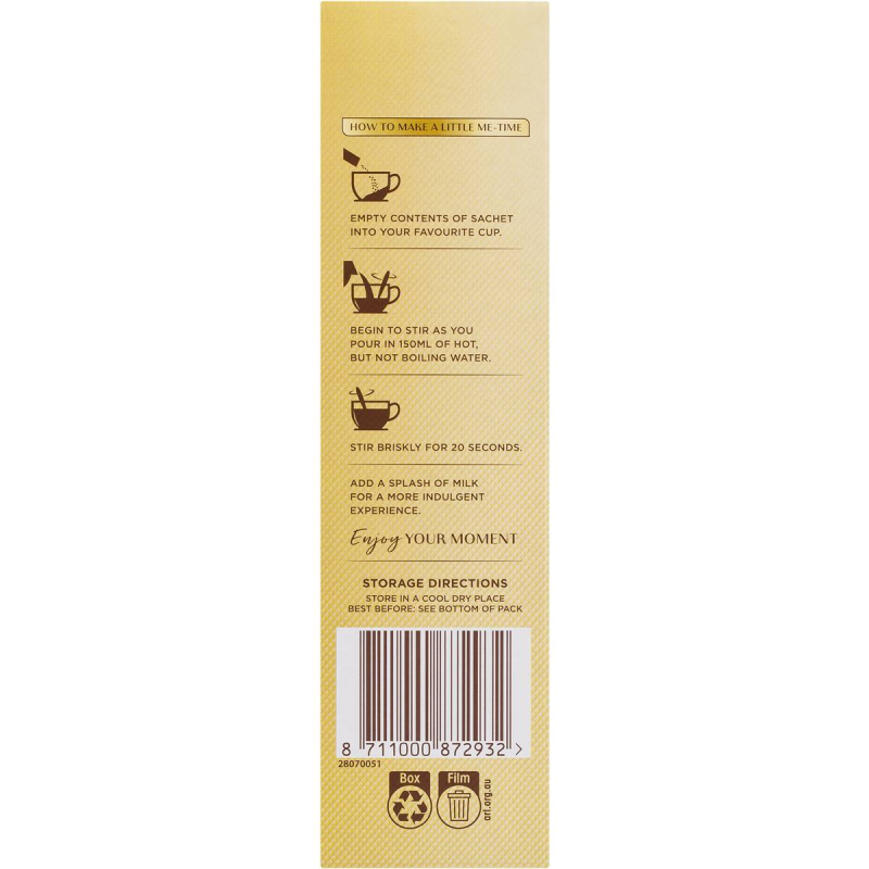 Moccona Coffee Vanilla Latte Sachets 10 Pack