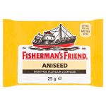Fishermans Friend Mints Extra Strong Menthol Lozenges Aniseed 25g X 12 Units