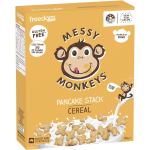 Messy Monkeys Pancake Stack Kids Cereal Gluten Free Low Sugar 240g