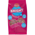 Dollar Sweets Bright Rainbow Candy Sprinkles Cake Dessert Decoration Topping Bag 90g