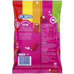 Lifesavers Raspberry Sherbert Fizz Stix Gummy Candy Lollies Bag 220g