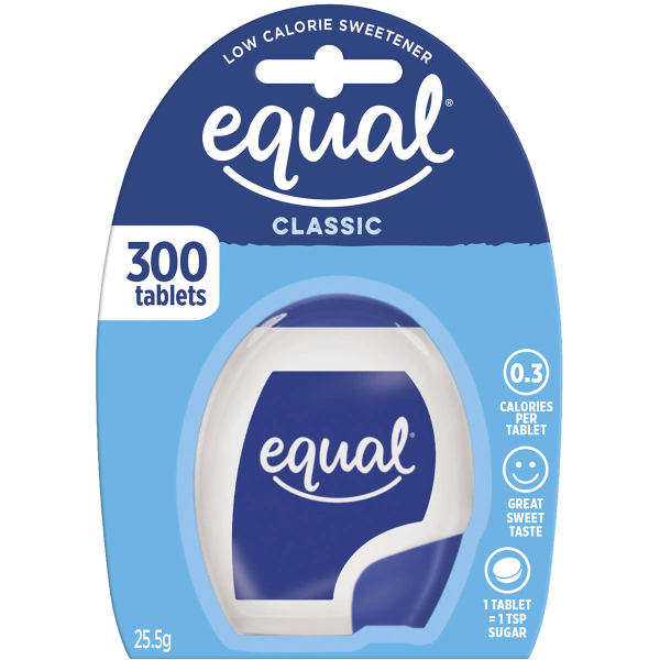 Equal Classic Low Calorie Sweetener Tablets 300 Pack