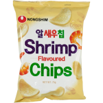 Nongshim Shrimp Meat Chip Flavoured Chips Snack Pack 75g X 20 Bags