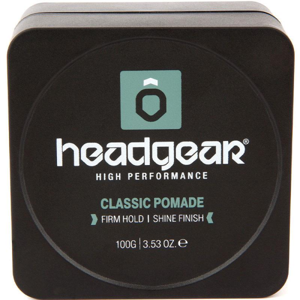 Headgear Firm Hold Shine Finish Classic Mens Hair Pomade 100g
