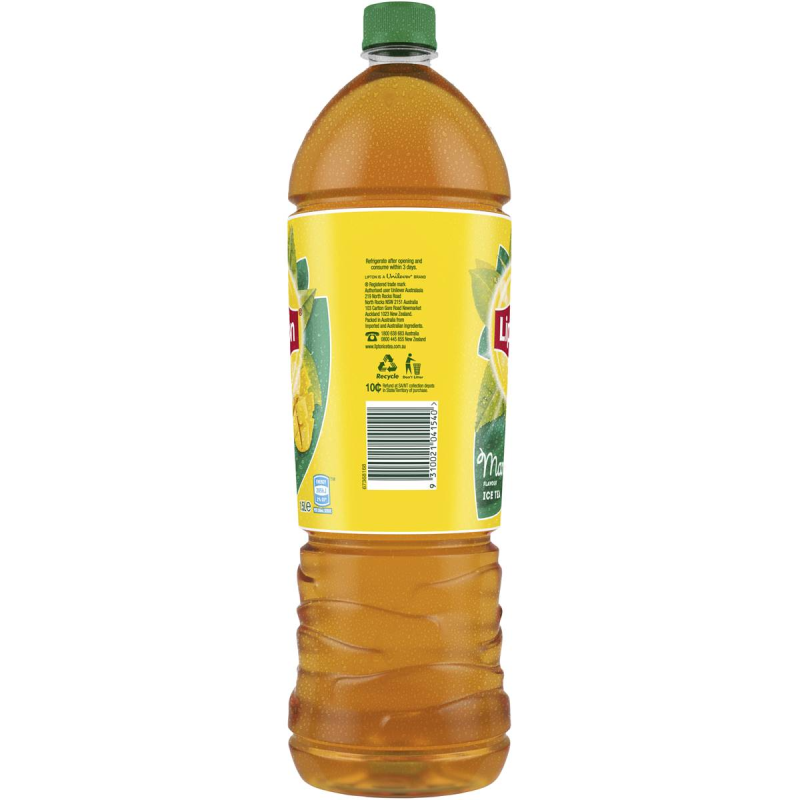 Lipton Mango Ice Tea Iced Flavour Drink 1.5L