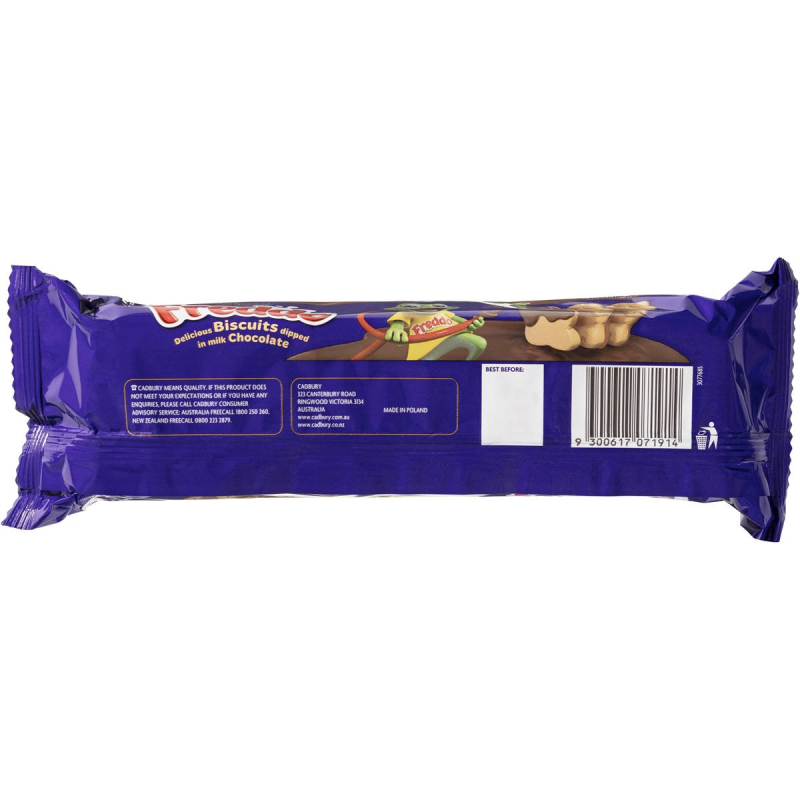 Cadbury Freddo Chocolate Biscuits Pack 167g