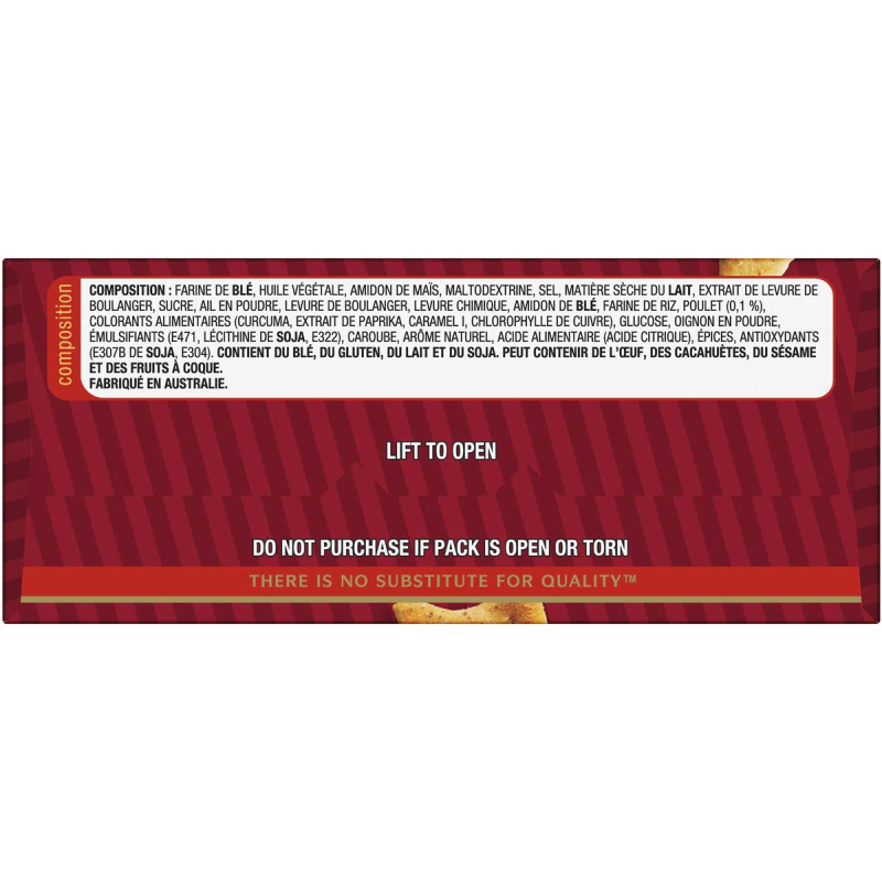 Arnotts Shapes Original Crackers Biscuits Fried Chicken Box 165g