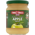 Three Threes 333 Fruit Apple Sauce 250g