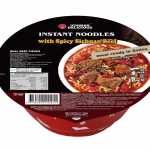 Ichiban Spicy Sichuan Beef Instant Noodles 200g Bowl X 6 Bowls