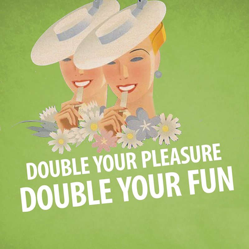 Wrigleys Double Mint Chewing Gum 15 Pieces X 10 Pack - USA