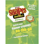 Arnotts Shapes Original Crackers Barbeque BBQ Box 8 Pack